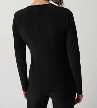 Joseph Ribkoff - Top com decote detalhado