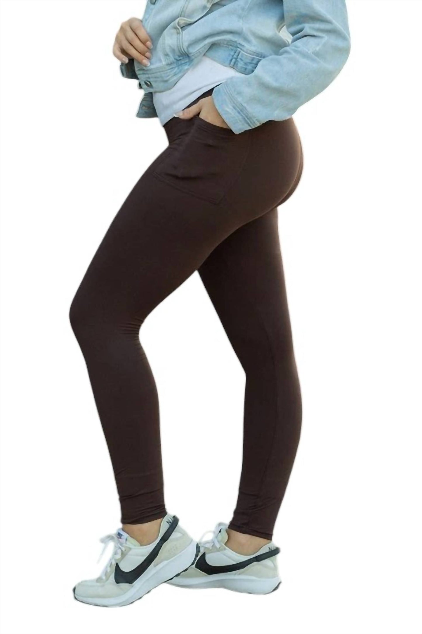 Julia Rose - Full Length Leggings With Pocket