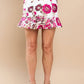 Tcec - Jerilyn Jacquard Floral Skirt