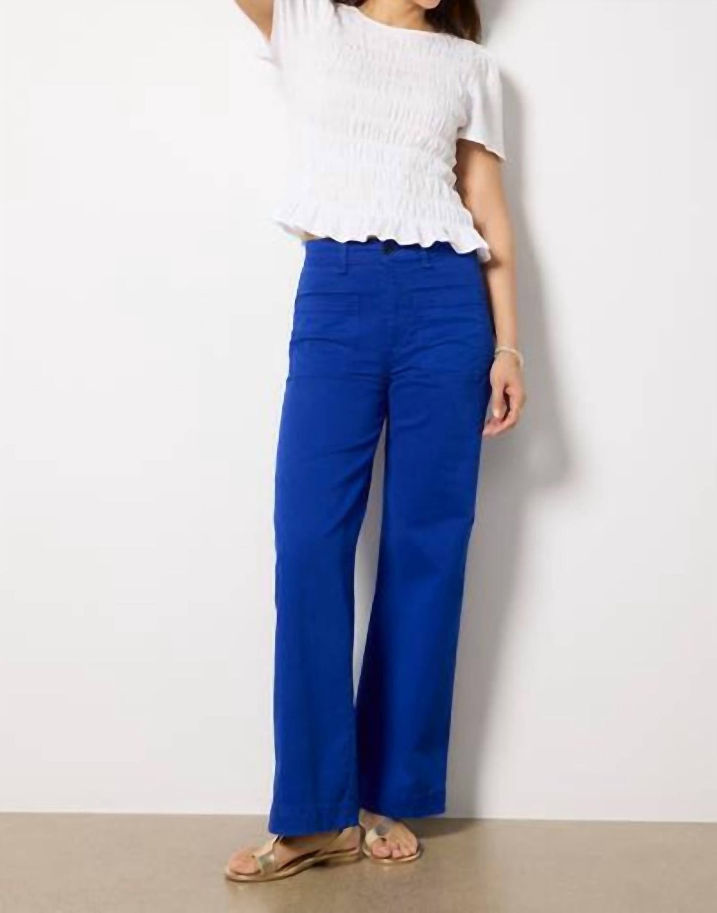 Askk Ny - Sailor Twill High-rise Jeans