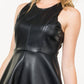 Thml - Sleeveless Faux Leather Dress