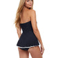 Profile By Gottex - Bandeau Strapless Shirred Swimdress