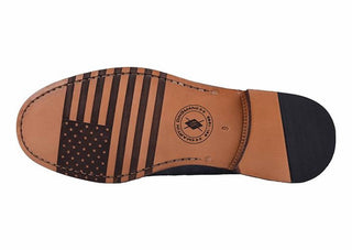 Martin Dingman - Men's Distressed Suede Penny Loafers