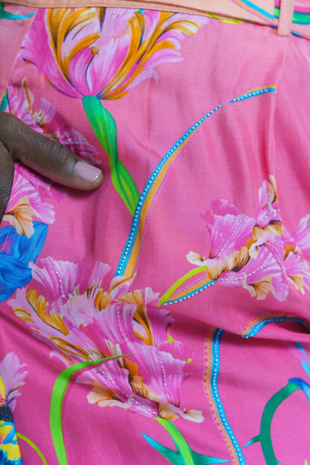 La Fuori - Armorosa Gardenia Flared Pants - Plus