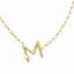 Kendra Scott - Women's Pearl Letter M Pendant Necklace
