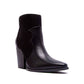 Qupid - Women's Western Chic Block Heel Booties