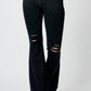 Judy Blue - High Waisted Tummy Control Distressed Flare