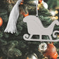 Creative Gifts International - Sleigh Ornament with Tassel