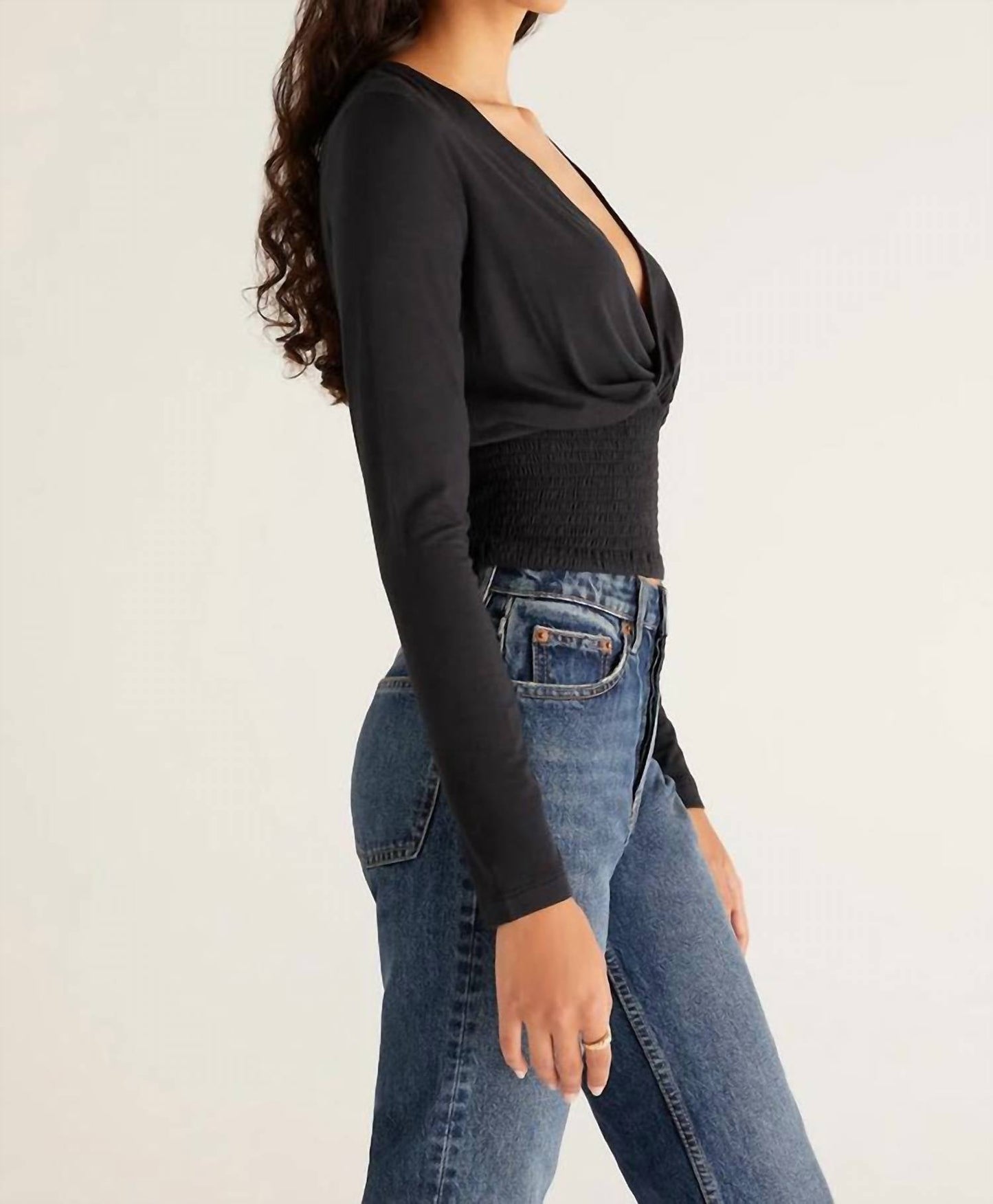 Z Supply - Eliana Smocked Top