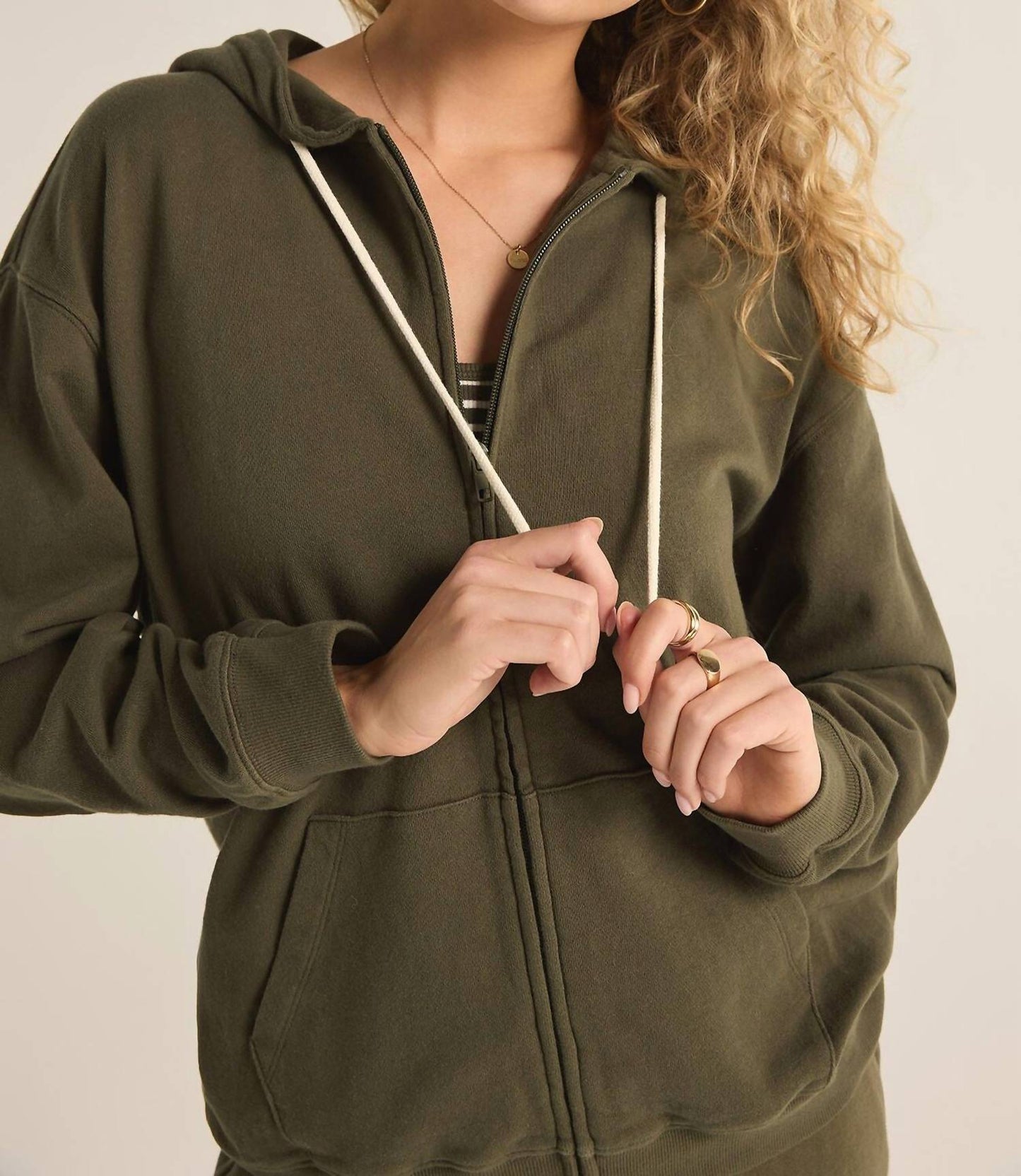 Z Supply - Academy Zip Up Hoodie