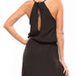 Blue Life - Double Slit Maxi Dress