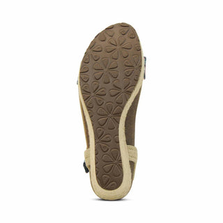 Aetrex - SYDNEY QUARTER STRAP ESPADRILLE WEDGE