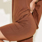 Basic Bae - V-neck T-shirt & Shorts Set