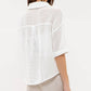 Blu Pepper - Jane Short Sleeve Mesh Camp Shirt