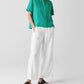 Eileen Fisher - Washed Organic Linen Délavé Band Collar Shirt