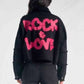 Elan - Women's Cropped Rock and Love Jacket