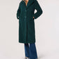 Apricot - Longline Borg Coat