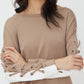 Generation Love - ALEXIS LACE UP SWEATSHIRT