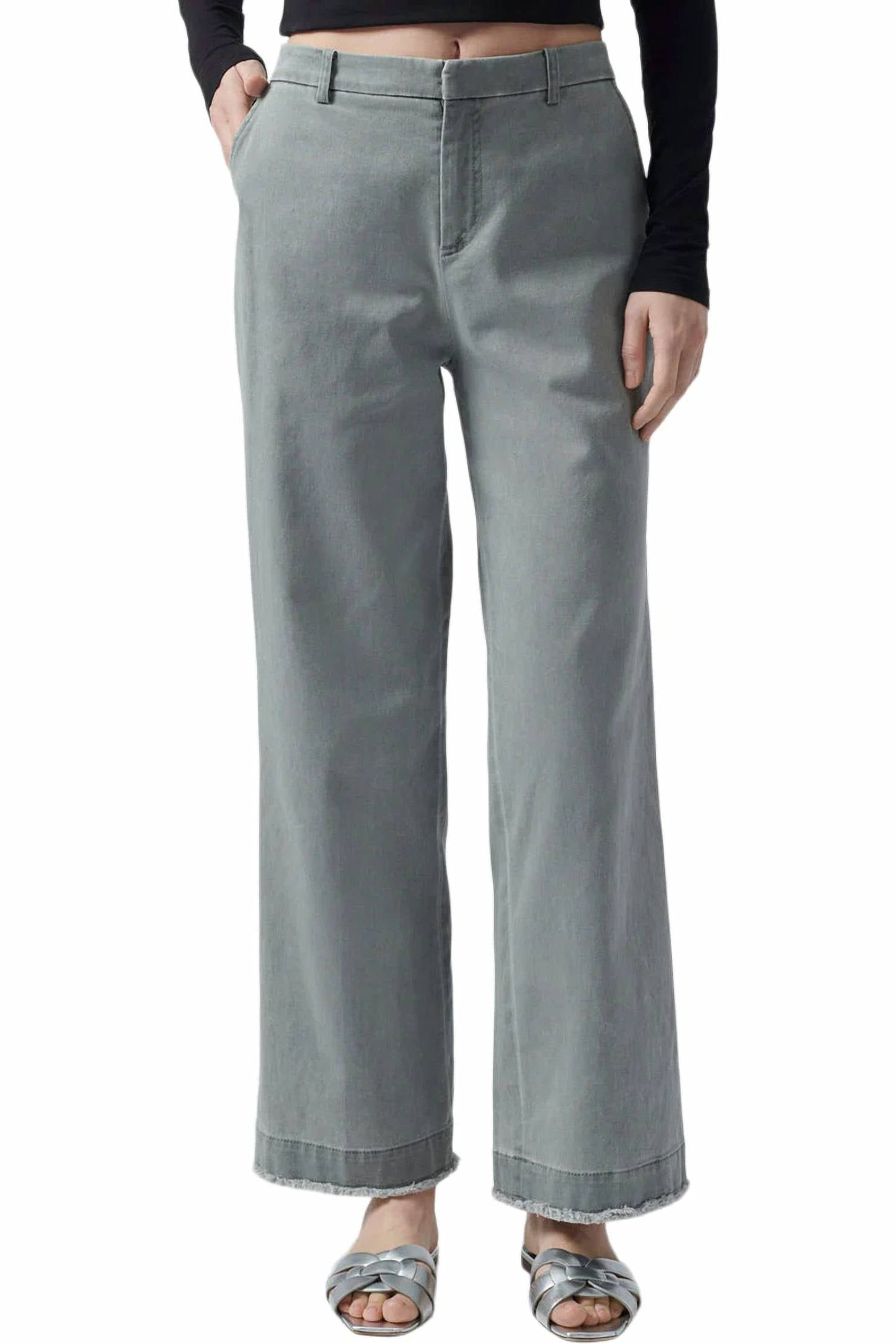Atm - COTTON TWILL BOYFRIEND PANT