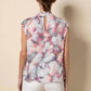 Tart By Taylor - Abstract Print Mock Neck Top