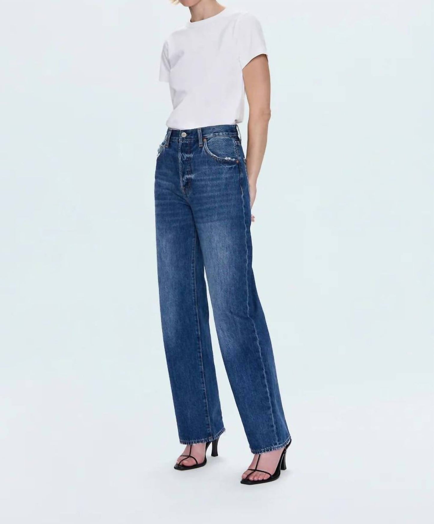 Pistola - Tate High Rise Bow Leg Pants
