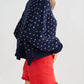 Free People - Pattern Easy Street Crop Sweater