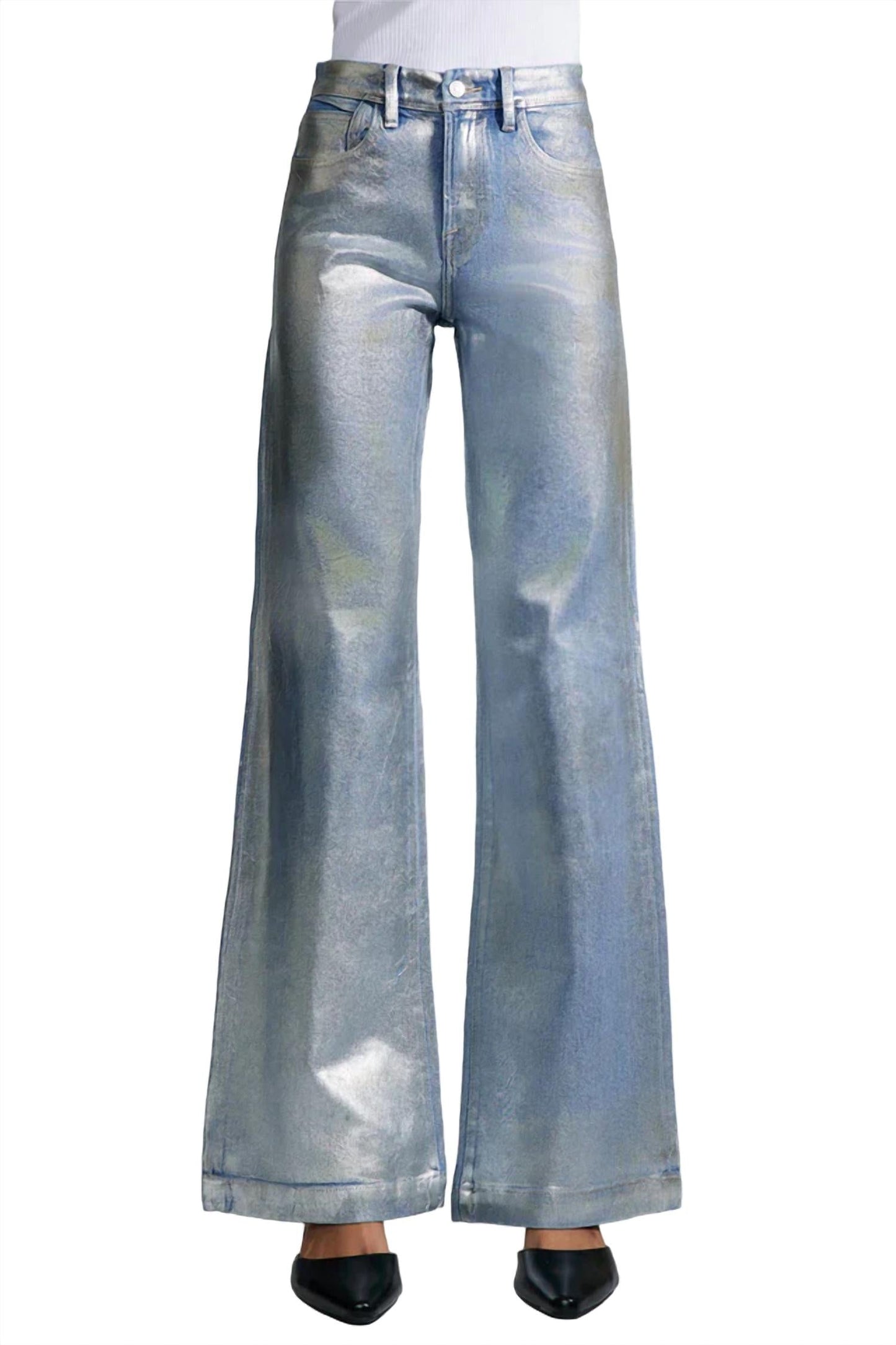 Kancan - Luciana Premier High Rise Wide Flare Jean