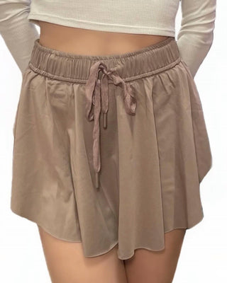 Lista de desejos - Saia-calça leve com cordão