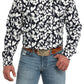 Cinch - Men's Long Sleeve Twill Print Shirt