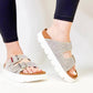Hey Girl By Corkys - Clear Rhinestone Sandals