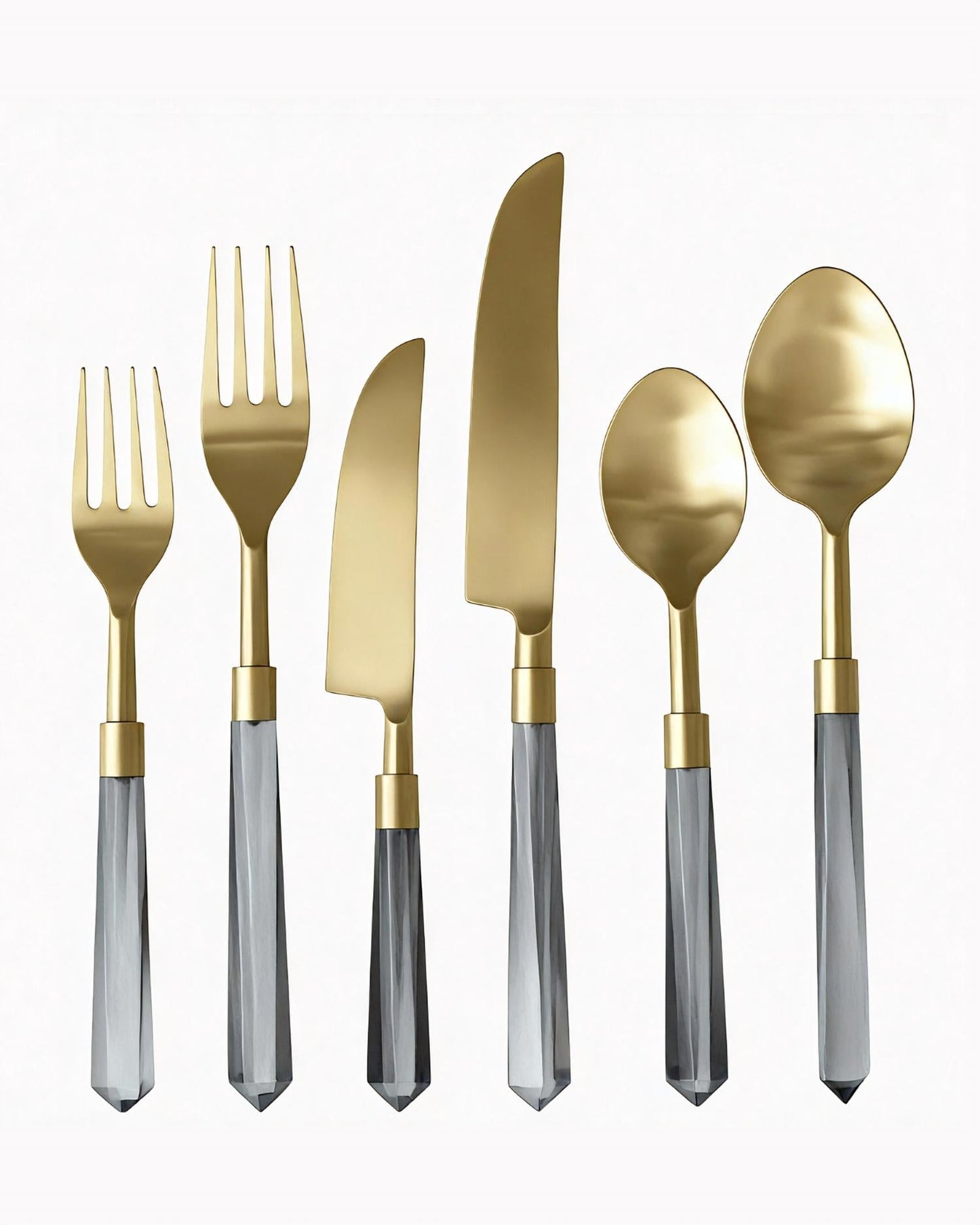 Borrowed Blu - Prism Flatware 6-piece Set