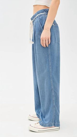 Free People - Dakota Cinched Waist Pull-on Jeans