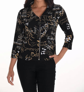 Frank Lyman - Jaqueta leve com zíper