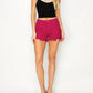 Risen - Mid Rise Frayed Hem Shorts