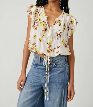 Free People - Blusa estampada NAYA