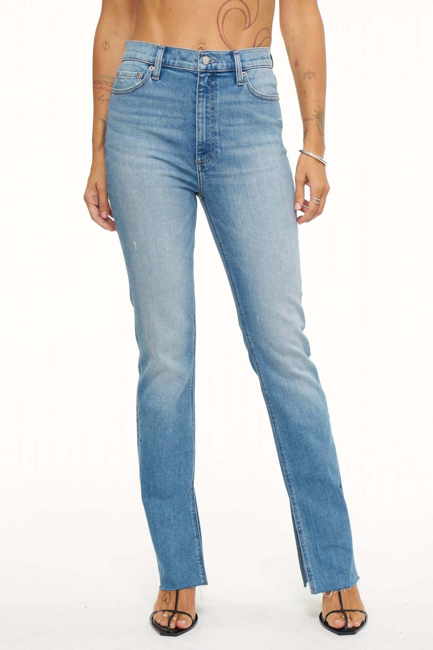 Pistola - Colleen High Rise Slim Boot Cut Jeans