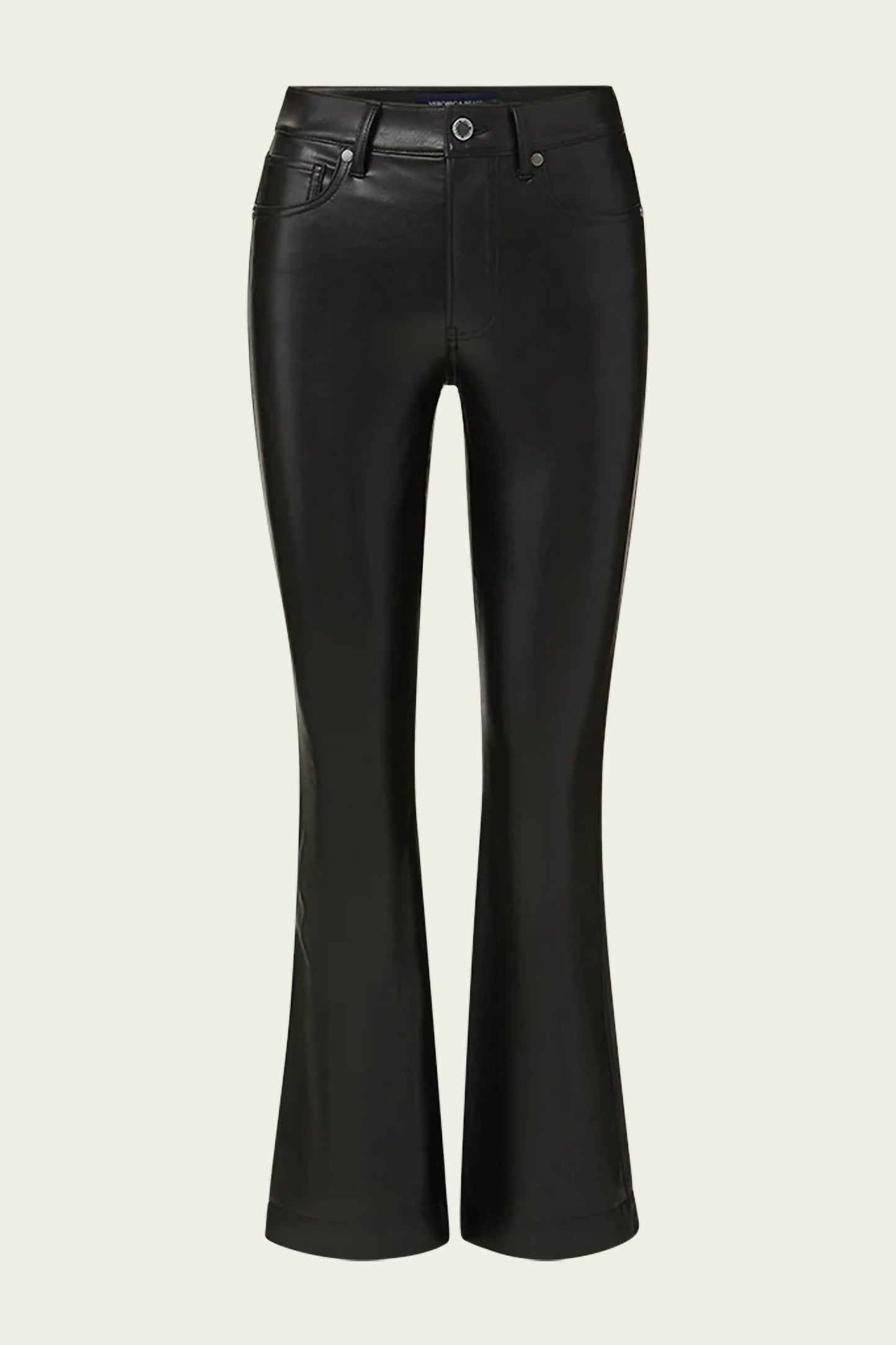 Veronica Beard - Carson Vegan Leather Kick-flare Pant