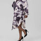 Bitte Kai Rand - Water Mirror Button Front Midi Dress - Plus