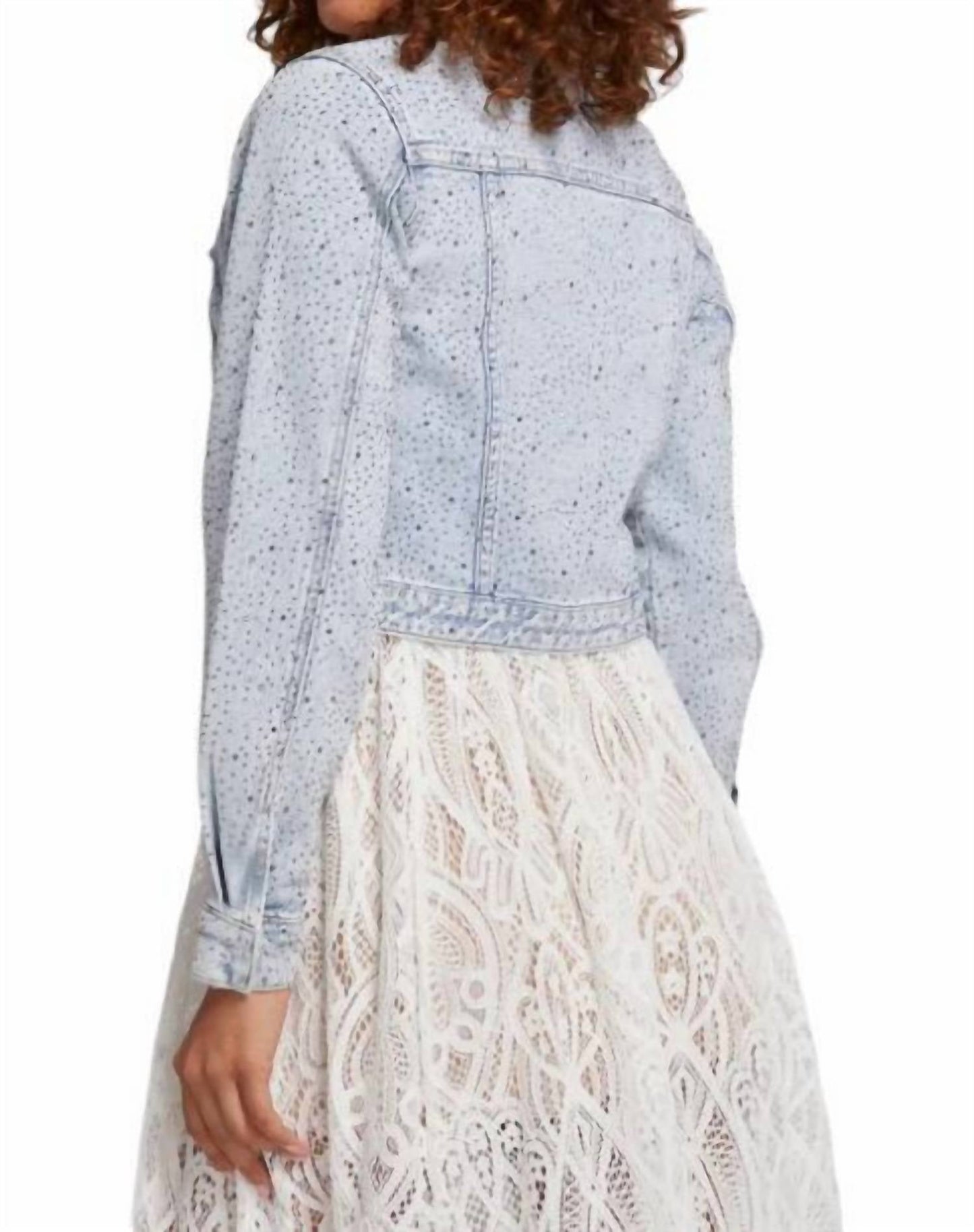 Generation Love - Leona Crystal Denim Jacket