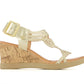 Andrea - Women's Wedge Casual Comfort Ankle Strap Sandals