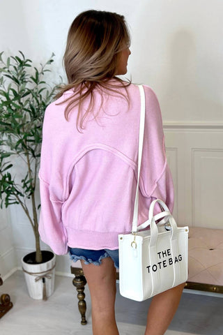 Pol - Suéter com bolso grande