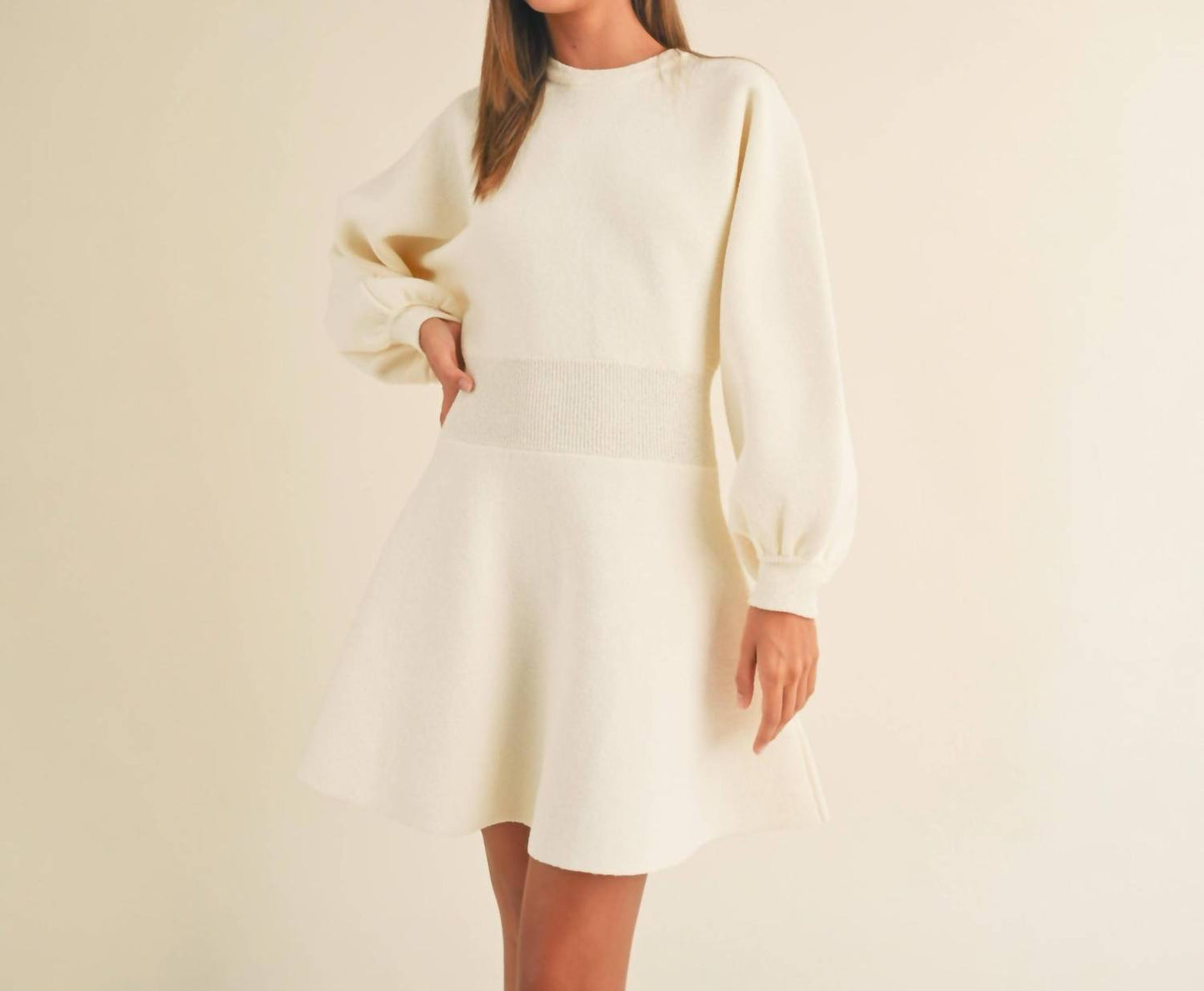 Miou Muse - Micah Mini Sweater Dress