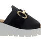 Bernie Mev - Women's Venti Buckle Wedge Sandals