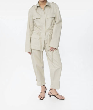 Dāl The Label - Jaqueta utilitária de algodão e lona