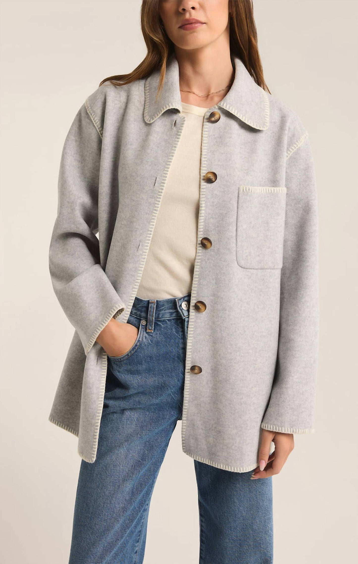 Z Supply - Olivia Whipstitch Jacket