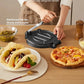 8 Inch Pre Seasoned Cast Iron Tortilla Press and Roti Maker