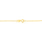 14K Yellow Gold Plated .925 Sterling Silver 1.00 Cttw Baguette Diamond Composite Open Heart 18" Inch Pendant Necklace (I-J Color, I1-I2 Clarity)