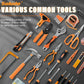 Professional 80 Piece Machine Repair and Maintenance Tool Set