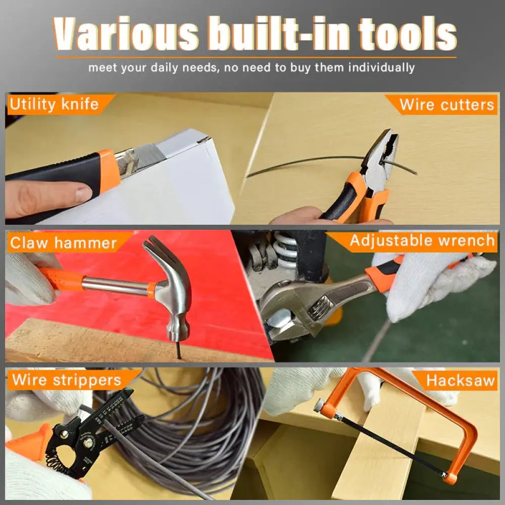 Professional 80 Piece Machine Repair and Maintenance Tool Set