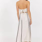 Vintage Havana - Coconut Grove Linen Halter Top
